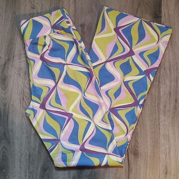 New Without Tags Zara Size Small Linen Blend High Waisted Pants - Picture 8 of 11